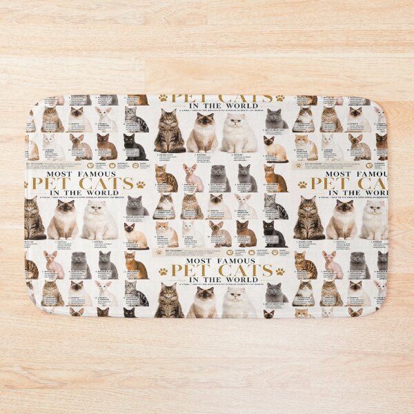Item preview, Most Famous Pet Cats in the World  designed and sold by AzalaiBubbles.