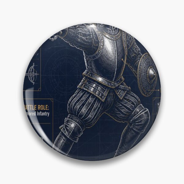 Item preview, Conquistador Blueprint Shirt | Spanish Armored Warrior Illustration designed and sold by SunnyDesign82.
