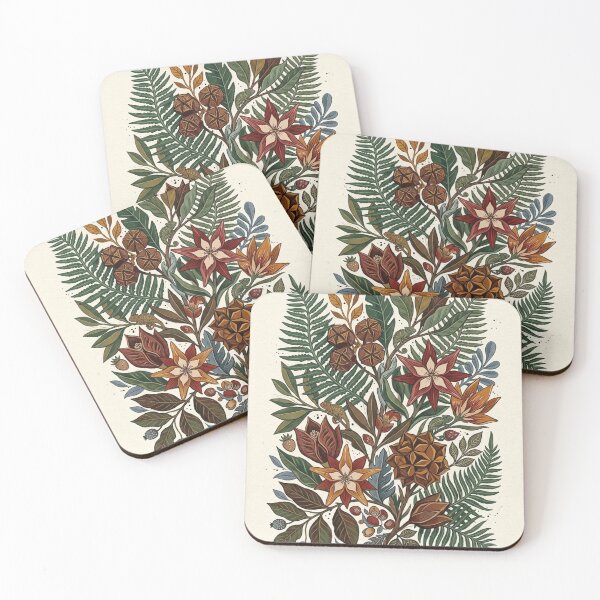 Item preview, Vintage Botanical Illustration with Chameleons and Ferns designed and sold by vdfgseerf.
