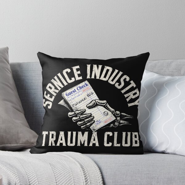 Item preview, Service Industry Trauma Club Skeleton Guest Check Retro Waiter Server Gift designed and sold by LittleNhutton.