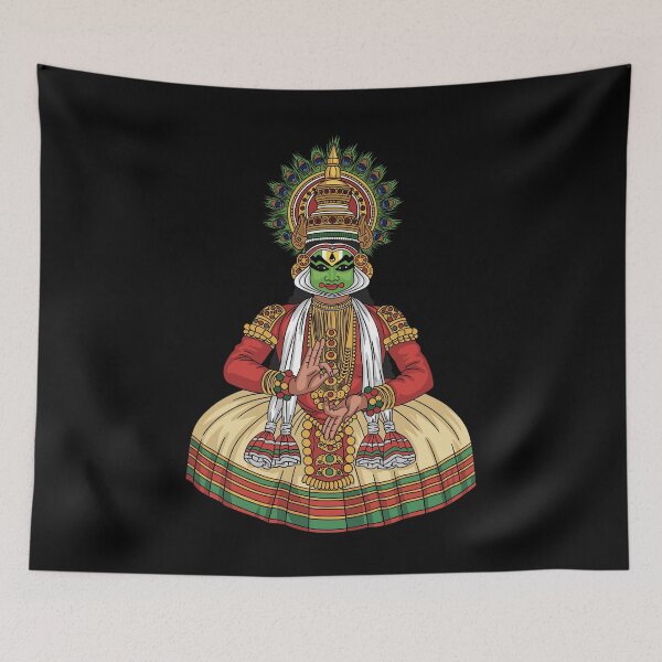 Item preview, Kerala City Vibes | God’s Own Country Travel Aesthetic | Vintage India Souvenir |kathakali ver 7 designed and sold by mndesignworx.