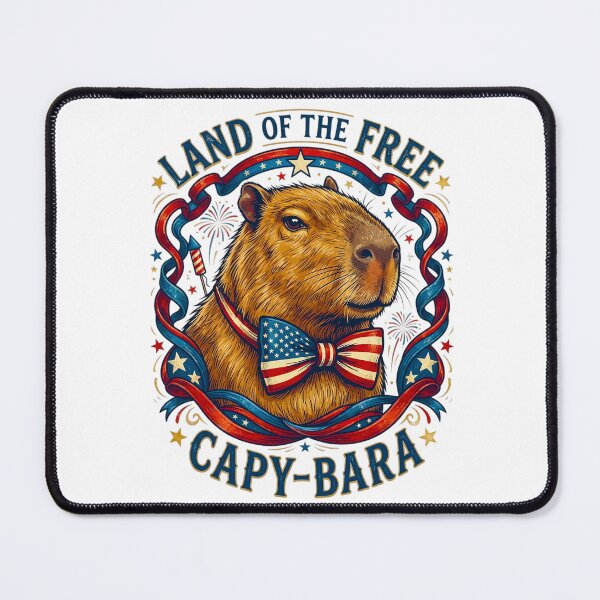 Item preview, Cute Patriotic Capybara designed and sold by EfiKrios.