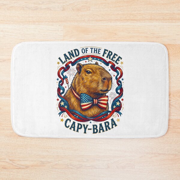 Item preview, Cute Patriotic Capybara designed and sold by EfiKrios.