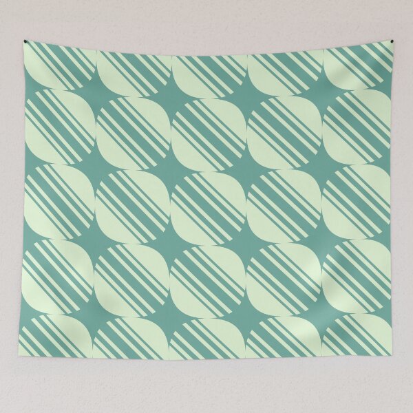 Item preview, Green sheen & nyanza mosaic designed and sold by Mint + Midnight.