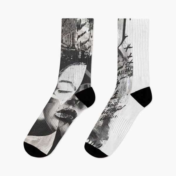 Item preview, And Found | Fragmented Portrait Collage Art designed and sold by CheHojas.