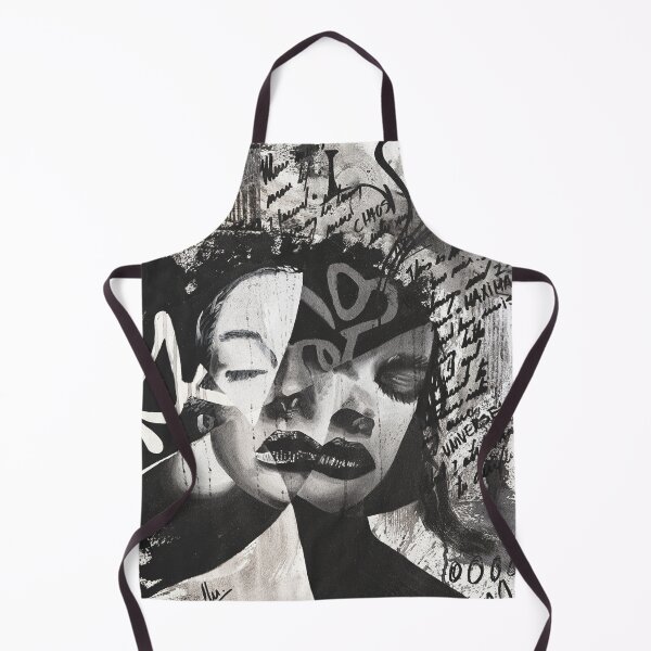 Item preview, And Found | Fragmented Portrait Collage Art designed and sold by CheHojas.