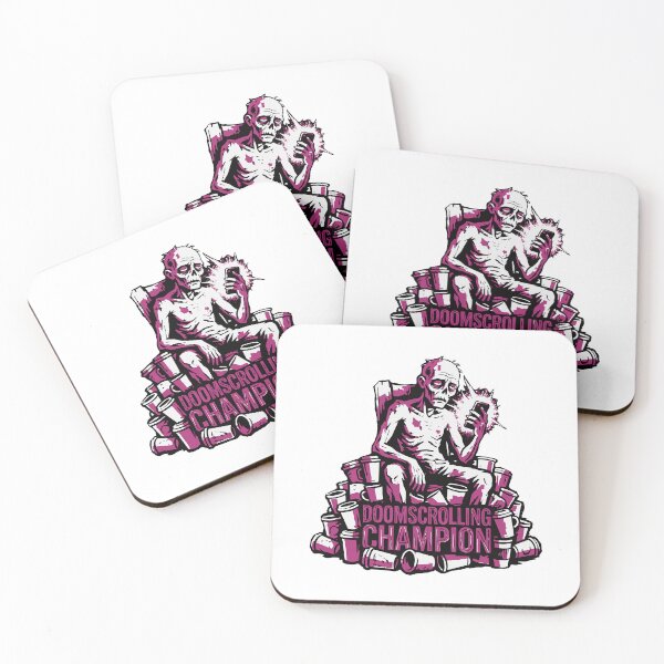 Item preview, Doomscrolling Champion Funny Zombie designed and sold by XYZ LAB by Jesuperman.