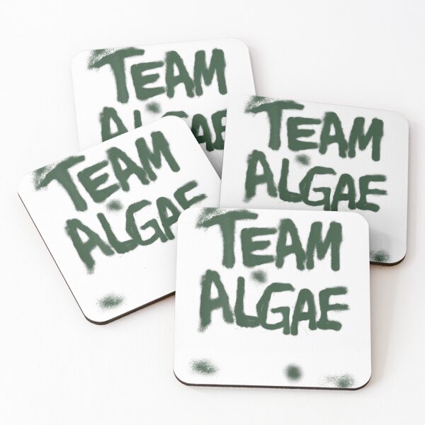 Item preview, Team Algae Distressed Spray Paint Graffiti Green Text Dark Grunge Design designed and sold by LittleNhutton.
