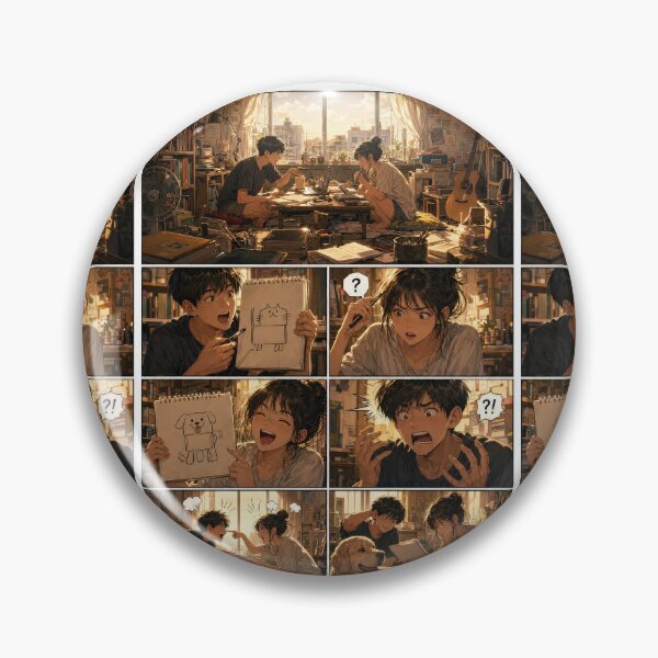 Item preview, Student Life Cozy Reading Room Comic Print designed and sold by Grafititee.