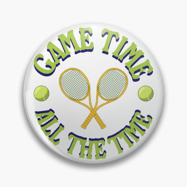 Item preview, Game Time All the Time Tennis T-Shirt – Crossed Tennis Rackets Graphic Tee for Tennis Players, Coaches, Athletes, and Racquet Sports Enthusiasts designed and sold by colorleafz.