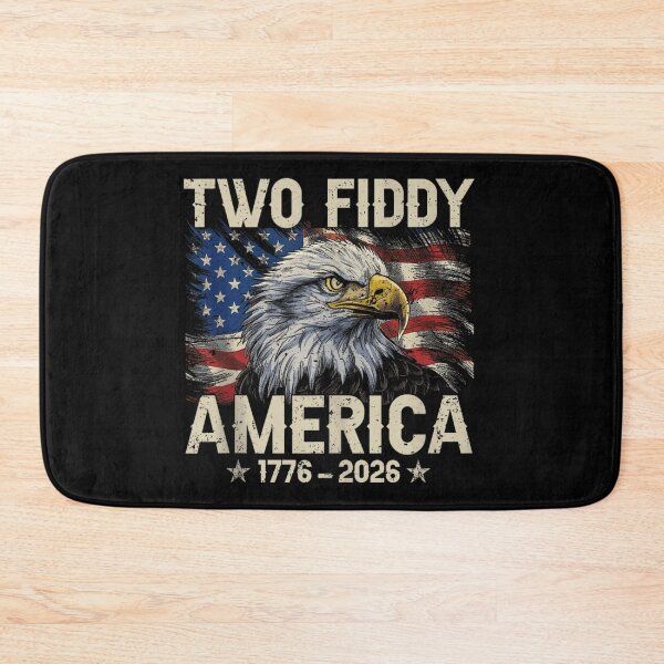 Item preview, Two Fiddy America 1776 To 2026 Patriotic Bald Eagle American Flag designed and sold by LittleNhutton.
