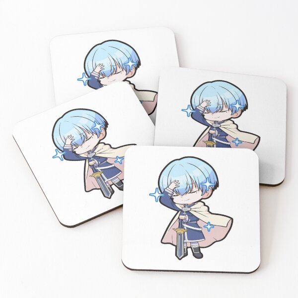 Item preview, The Blue Statice Hero — Himmel the Hero Chibi designed and sold by TheStickLab.