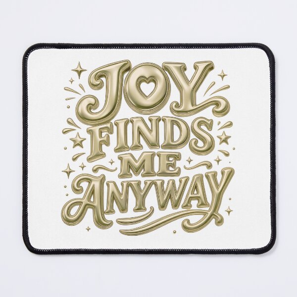 Item preview, Joy Finds Me Anyway Gold Luxury Art designed and sold by TrinovaCreates.