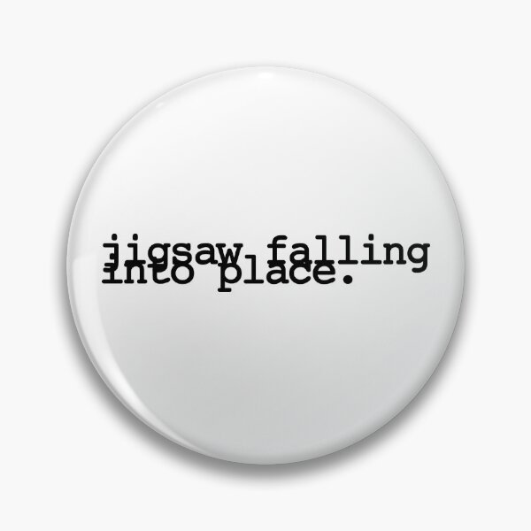 Item preview, Radiohead Jigsaw Falling Into Place Typography designed and sold by shufflik.