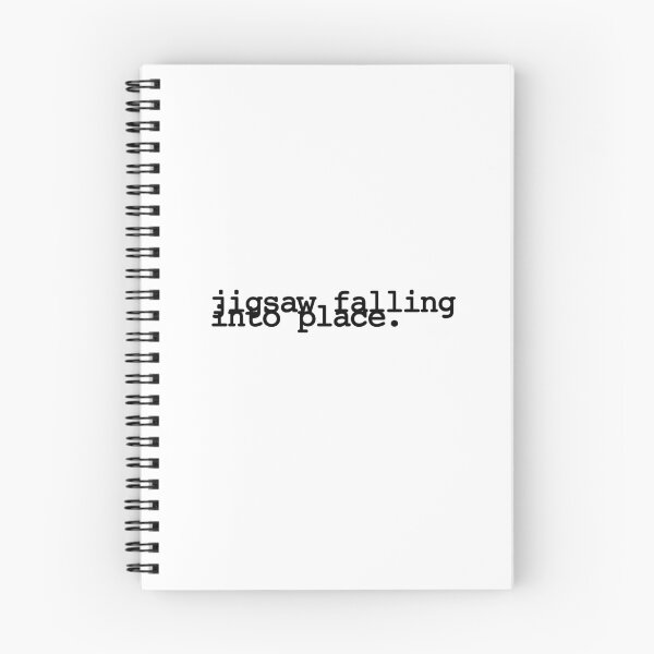 Item preview, Radiohead Jigsaw Falling Into Place Typography designed and sold by shufflik.