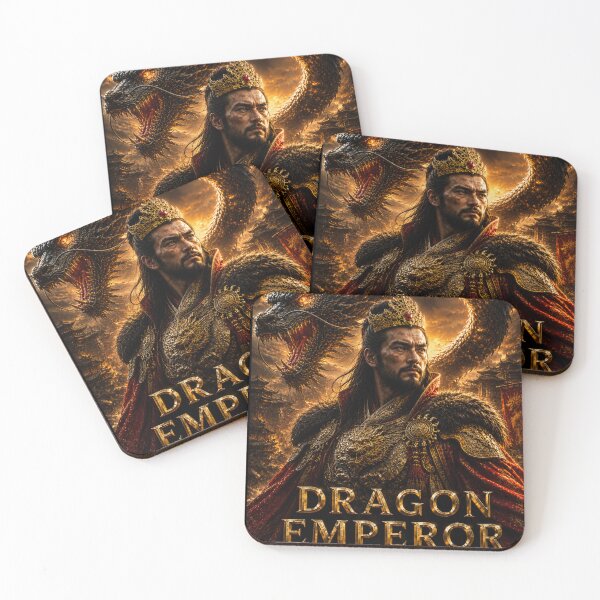 Artikelvorschau, Dragon Emperor Fantasy Warrior Art entworfen und verkauft von BagFactoryUK.