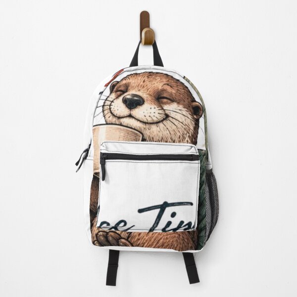Item preview, Coffee Time Otter | Cute Coffee Lover Animal Cozy Morning Design designed and sold by novaduman.
