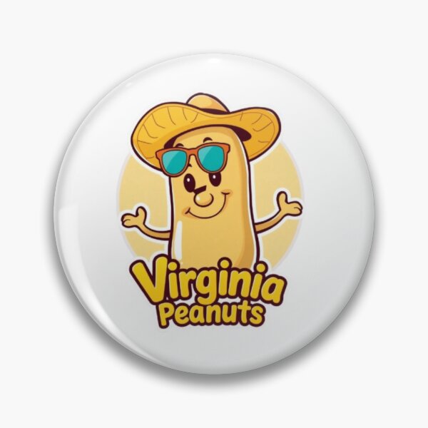 Item preview, Funny Virginia Peanuts Mascot Design designed and sold by MystiColo.