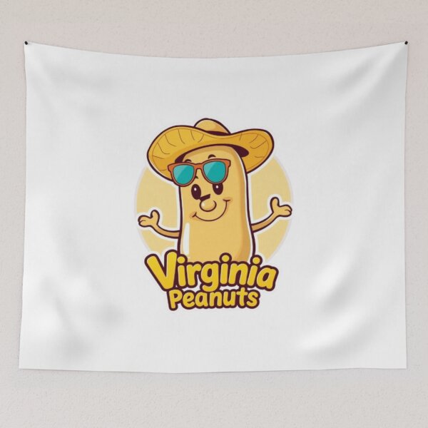 Item preview, Funny Virginia Peanuts Mascot Design designed and sold by MystiColo.