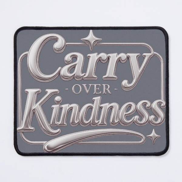 Item preview, Carry Over Kindness Luxury Chrome designed and sold by TrinovaCreates.