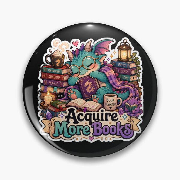 Item preview, Acquire More Books Dragon Shirt | Cute Book Hoarder Dragon Fantasy Book Lover Gift designed and sold by MrDev.