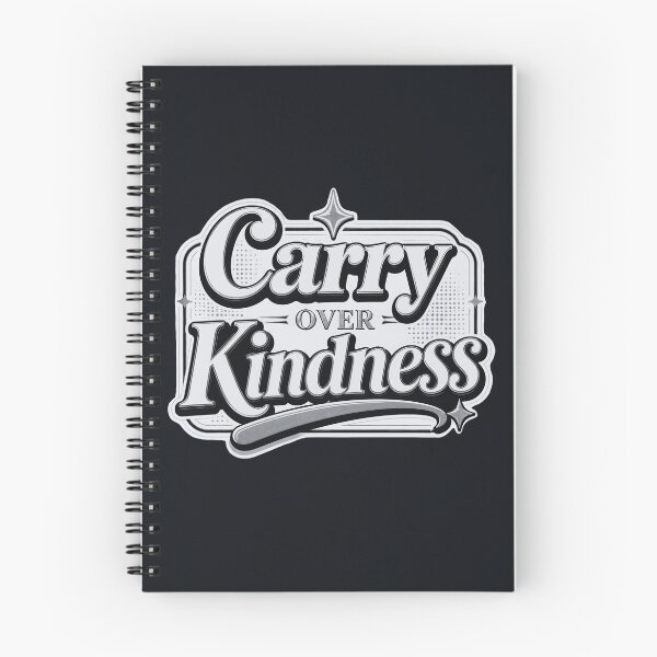 Item preview, Carry Over Kindness Minimal Quote designed and sold by TrinovaCreates.