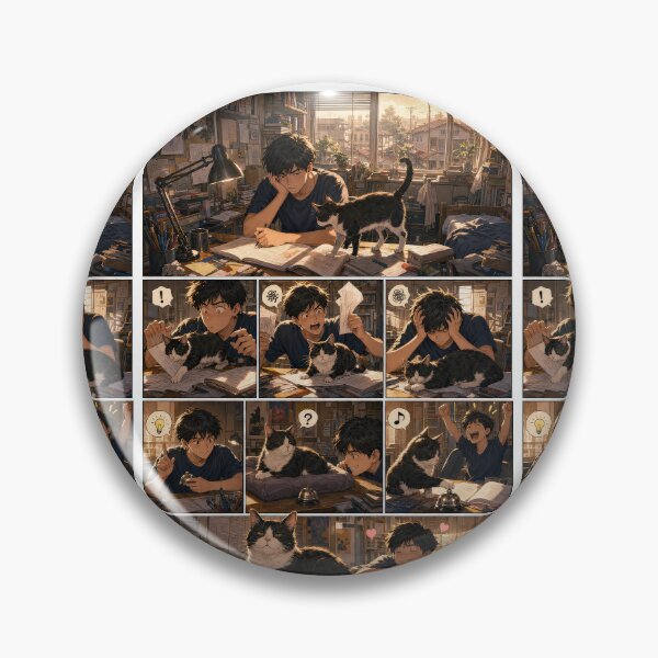 Item preview, Student Life Cozy Reading Room Comic Print designed and sold by Grafititee.