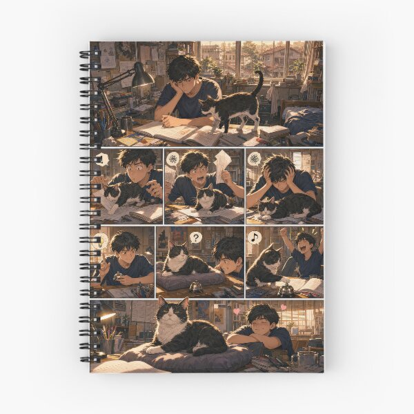 Item preview, Student Life Cozy Reading Room Comic Print designed and sold by Grafititee.