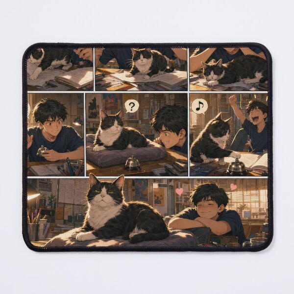 Item preview, Student Life Cozy Reading Room Comic Print designed and sold by Grafititee.