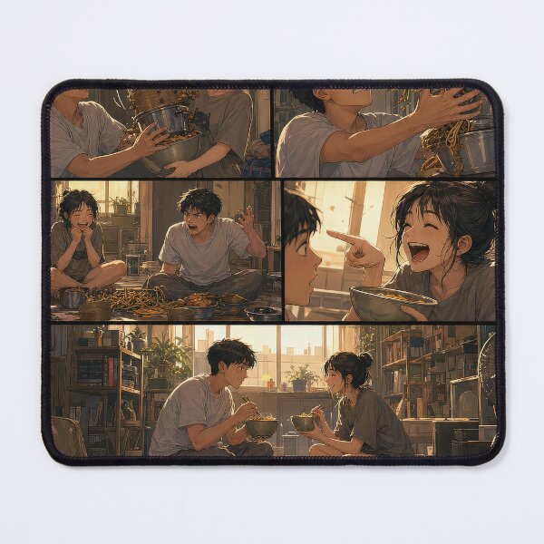 Item preview, Student Life Cozy Reading Room Comic Print designed and sold by Grafititee.