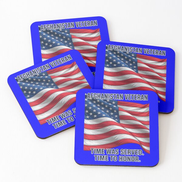 Item preview, Afghanistan Veteran Time Was Served. Time to Honor Design. designed and sold by fantasticdesign.