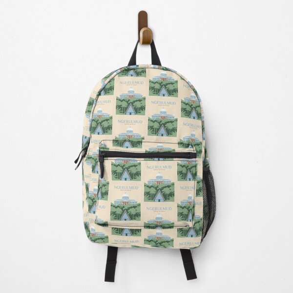 Item preview, Minimalist Ngerulmud Palau Travel Art designed and sold by DuckOddity.