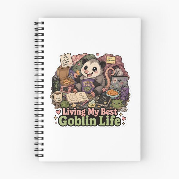 Item preview, Living My Best Goblin Life Possum Shirt | Cute Chaos Goblin Possum Funny Introvert Gift designed and sold by MrDev.