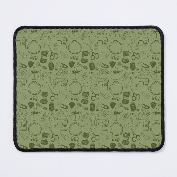 Item preview, Crafty Pattern - Green designed and sold by Moonlit Fig Design.
