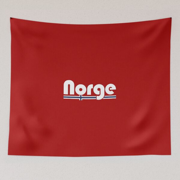 Artikelvorschau, Norwegen-Norge-Fan-Retro-Vintage-Flagge entworfen und verkauft von littlemiscat.