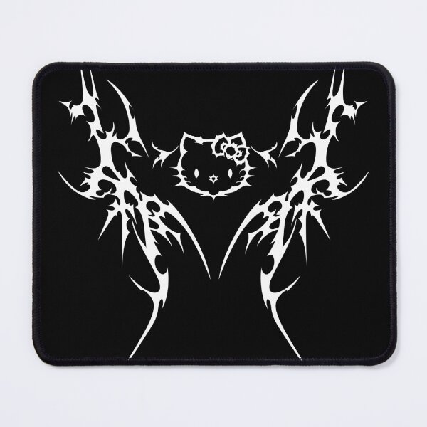 Item preview, Hello Cyber Dark kitten. Hello Tribal Cybergoth kitten. designed and sold by Tribalgothss.