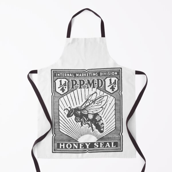 Item preview, Vintage Honey Bee Stamp Art - Antique 1930s Honeybee Illustration designed and sold by By Jonh.