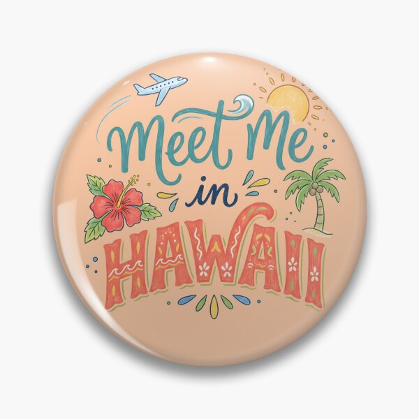 Item preview, Meet Me in Hawaii – Hawaiian Vibes Design designed and sold by Sea Gem.