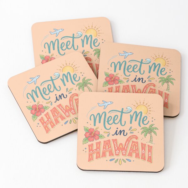 Item preview, Meet Me in Hawaii – Hawaiian Vibes Design designed and sold by Sea Gem.