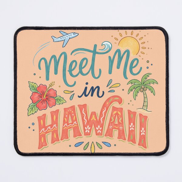Item preview, Meet Me in Hawaii – Hawaiian Vibes Design designed and sold by Sea Gem.