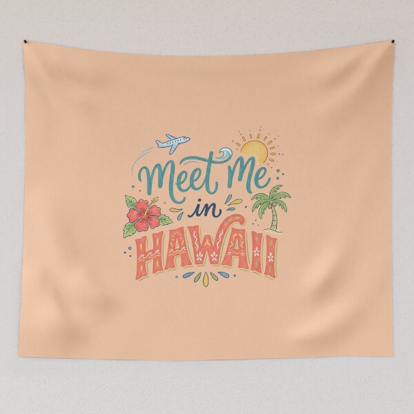 Item preview, Meet Me in Hawaii – Hawaiian Vibes Design designed and sold by Sea Gem.