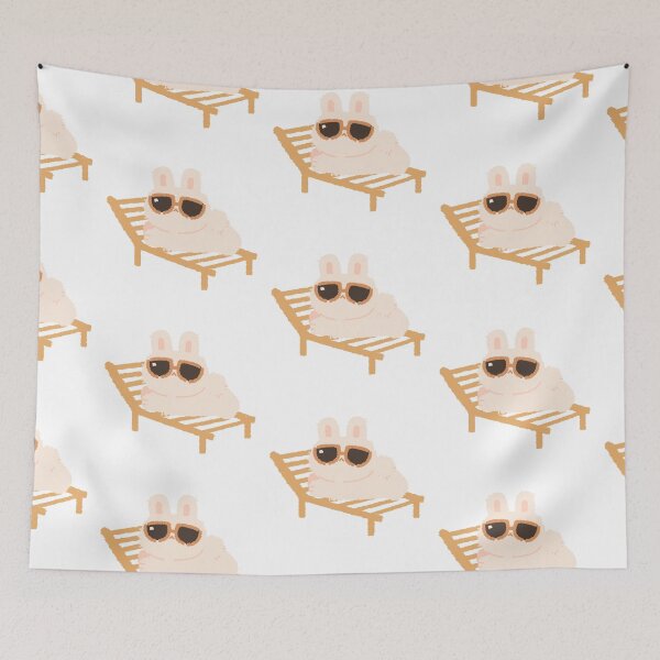 Item preview, Cool Bunny Lounging designed and sold by LunaVales.