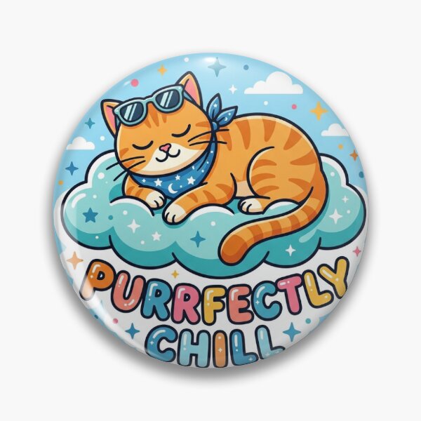 Item preview, Cute cat chills designed and sold by JC Art Creations.