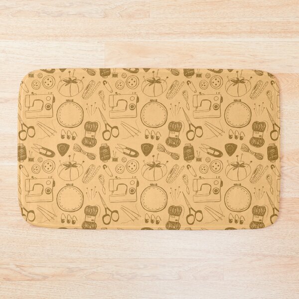 Item preview, Crafty Pattern - Honey designed and sold by Moonlit Fig Design.