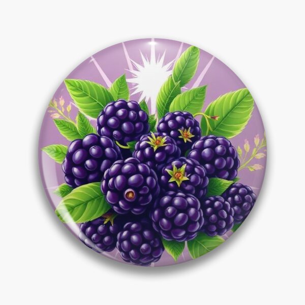 Item preview, Blackberries purple background designed and sold by little0015.