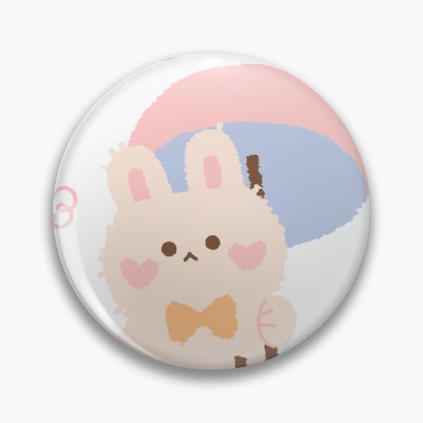 Item preview, Cute Bunny with Umbrella designed and sold by LunaVales.