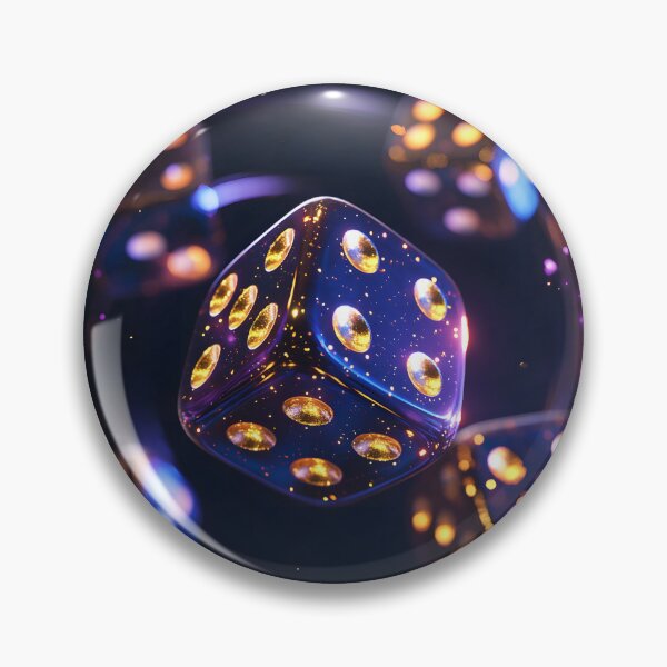 Item preview, 3d Render Of Glowing Game Dice Digital designed and sold by Checho30.