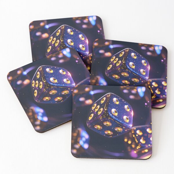 Item preview, 3d Render Of Glowing Game Dice Digital designed and sold by Checho30.