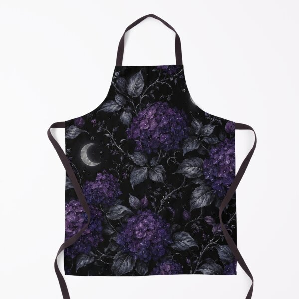 Item preview, Midnight Purple Hydrangea Moon Garden designed and sold by Owcomm.
