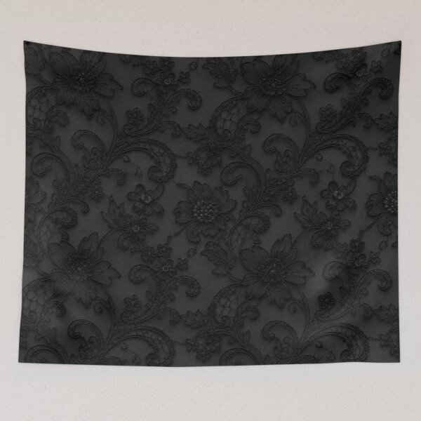 Item preview, Dark Floral Lace Pattern designed and sold by Owcomm.